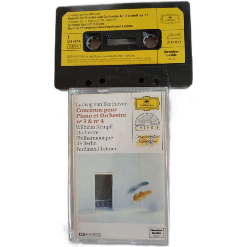 K7 Audio - Concertos pour Piano et Orchestre n° 3 et n° 4