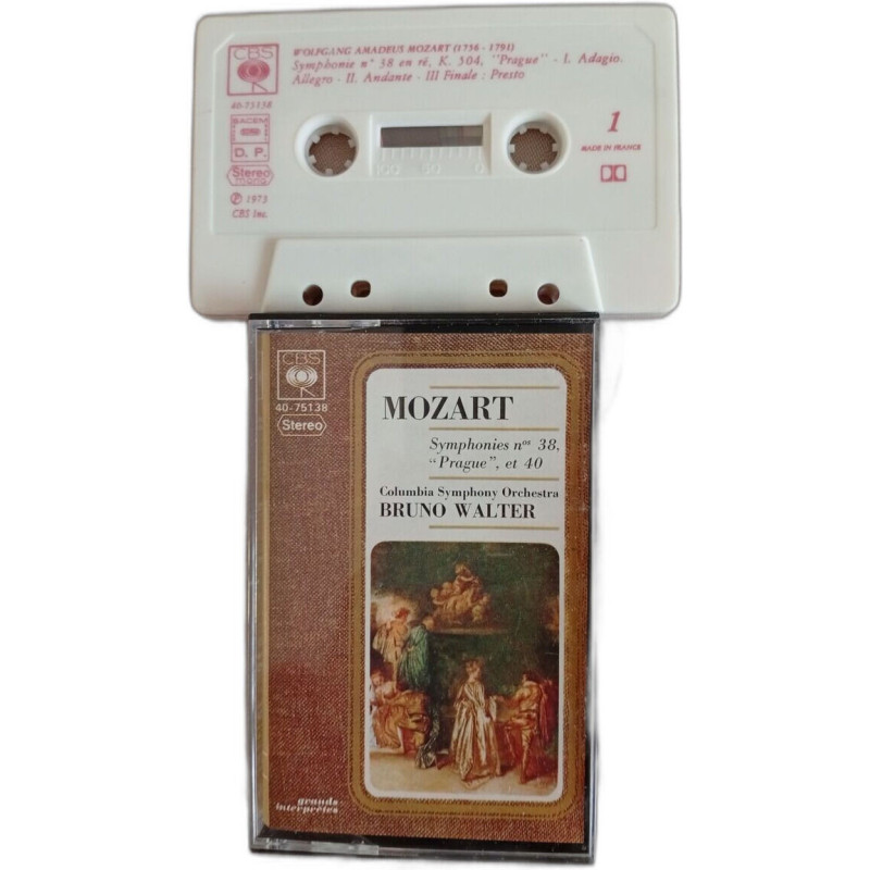 K7 Audio - Symphonies n° 38 "Prague" et 40