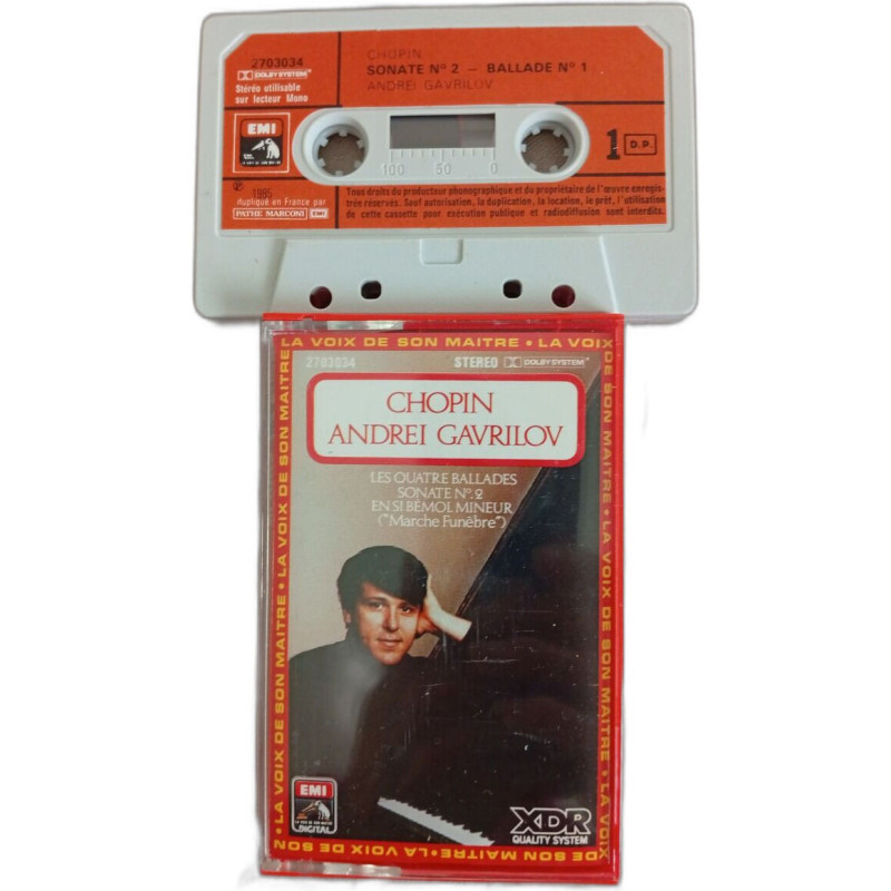 K7 Audio - Chopin Sonate n° 2 - Ballade n° 1