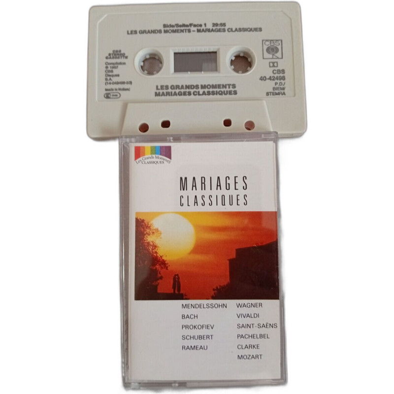 K7 Audio - Les grands moments - Mariages classiques