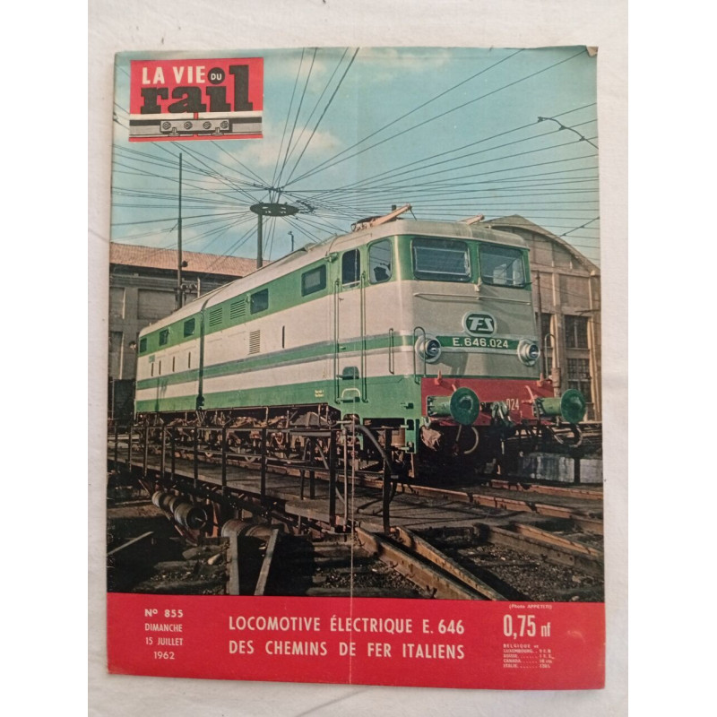 La Vie du Rail N.855 - juillet 1962