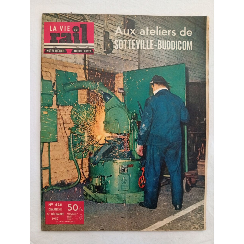La vie du rail N.626 - decembre 1957