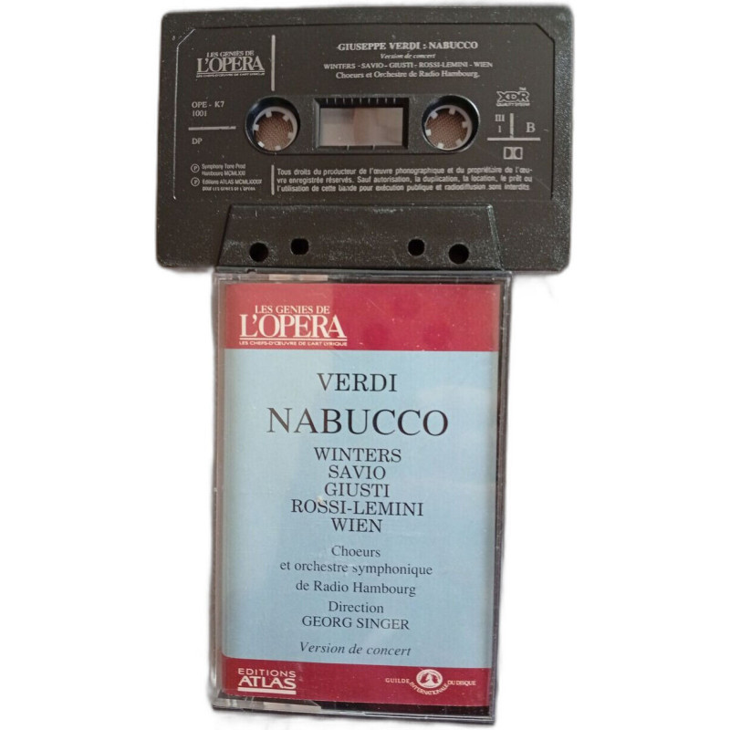 K7 Audio - Verdi : Nabucco