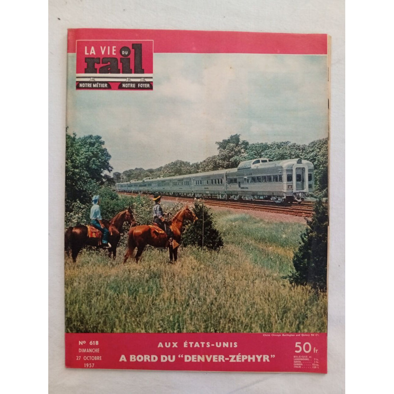 La Vie du rail N.618 - octobre 1957