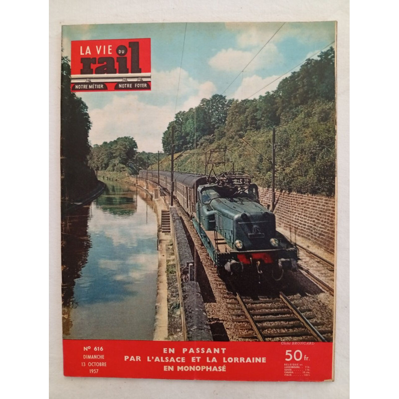 La Vie du rail N.616 - octobre 1957
