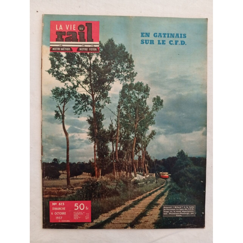 La Vie du rail N.615 - octobre 1957
