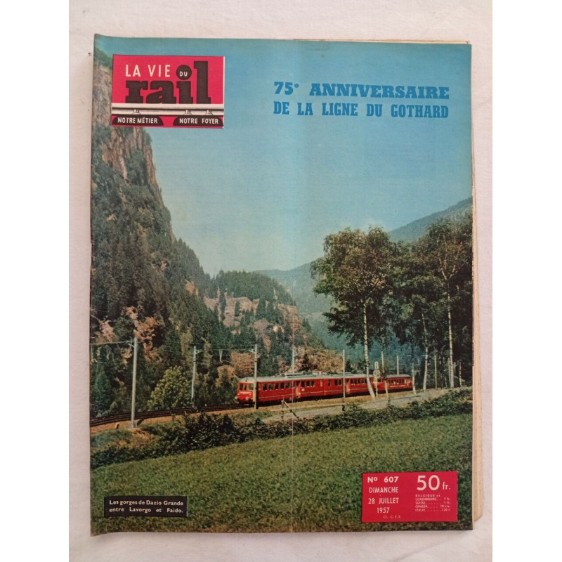 La Vie du rail N.607 - juillet 1957