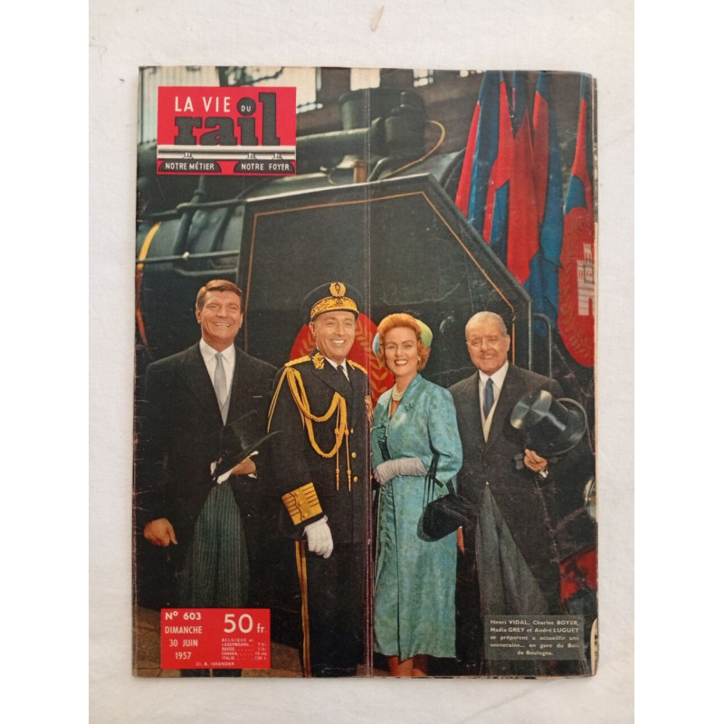La Vie du Rail N.603 - juin 1957