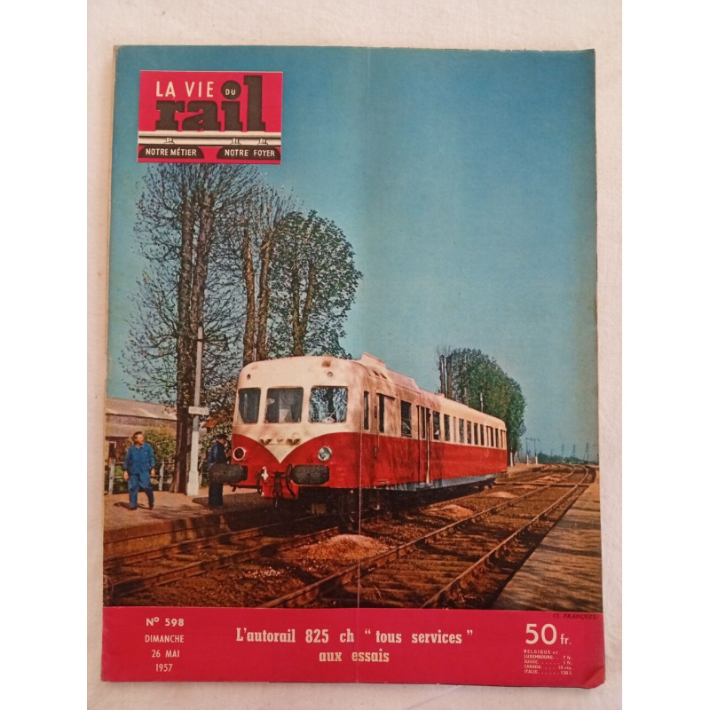 La Vie du Rail N.598 - mai 1957
