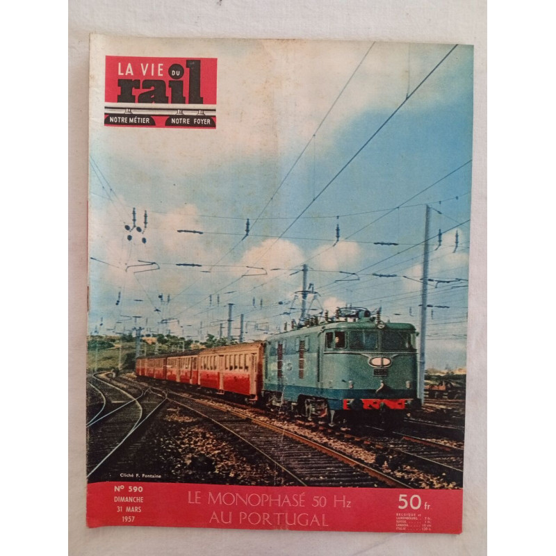 La vie du rail N.590 - mars 1957