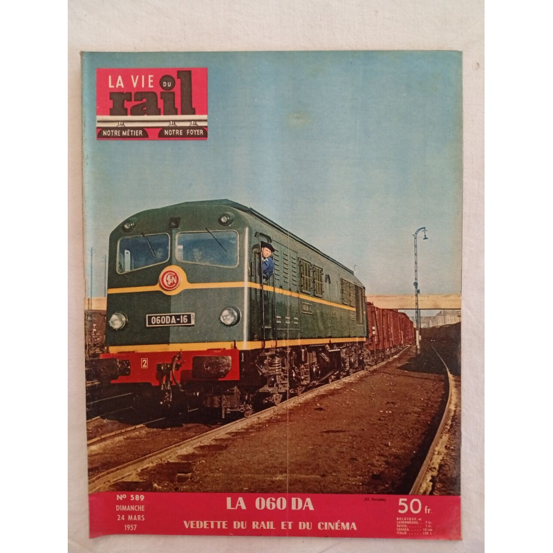 La Vie du Rail N.589 - mars 1957