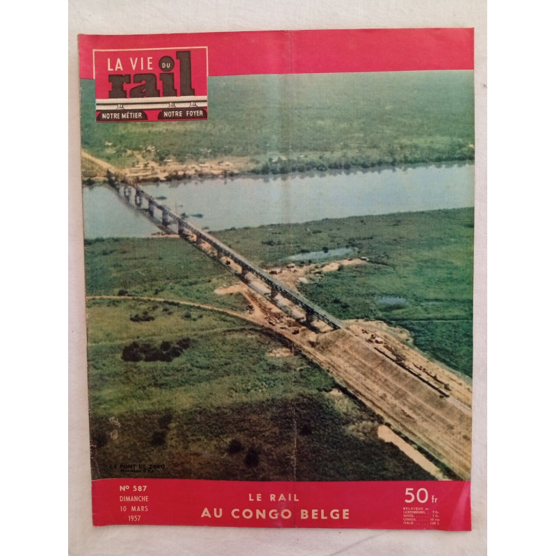 La vie du rail N.587 - mars 1957