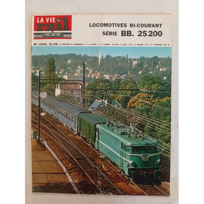 La Vie du Rail N.1019 - novembre 1965