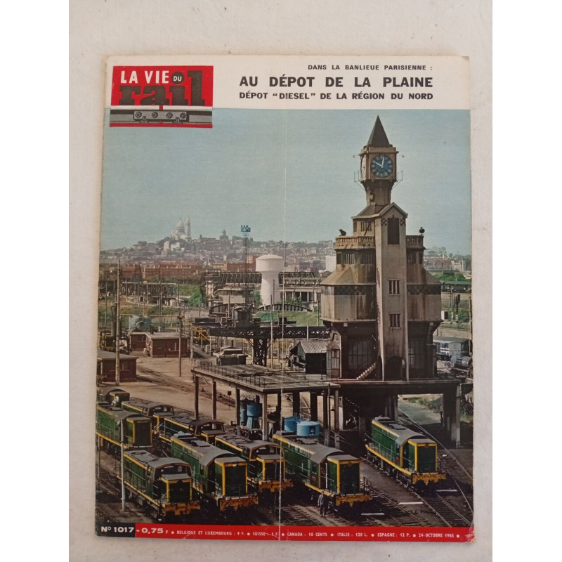 La vie du rail N.1017 - octobre 1965