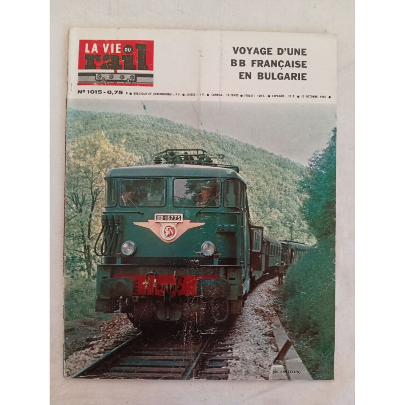 La Vie du Rail N.1015 - octobre 1965
