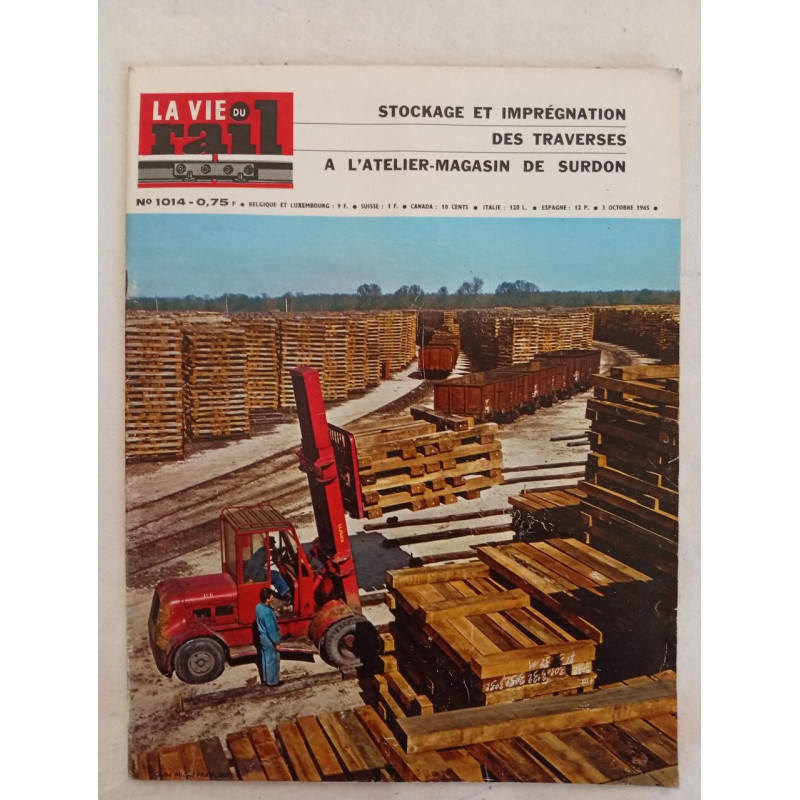 La Vie du Rail N.1014 - octobre 1965