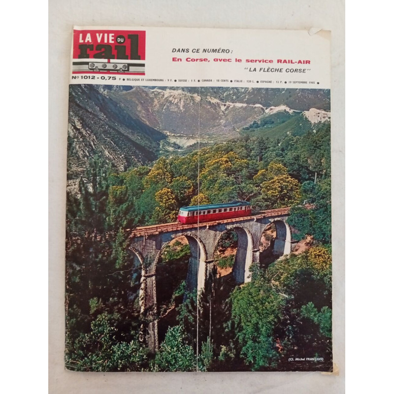 La Vie du Rail N.1012 - septembre 1965
