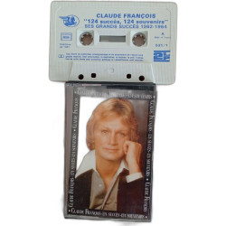 K7 Audio - Claude François "124 succès 124 souvenirs" Ses grands...