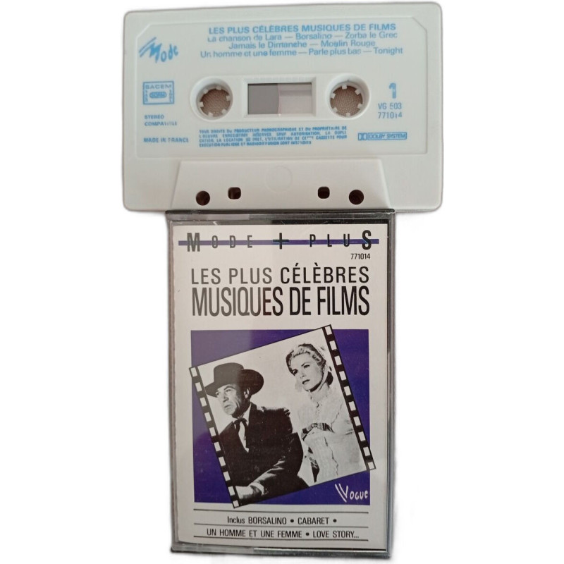 K7 Audio - Les plus célèbres musiques de films