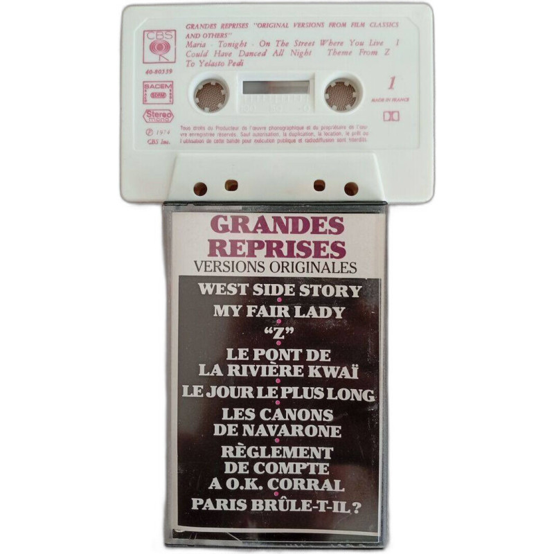 K7 Audio - Grandes reprises versions originales
