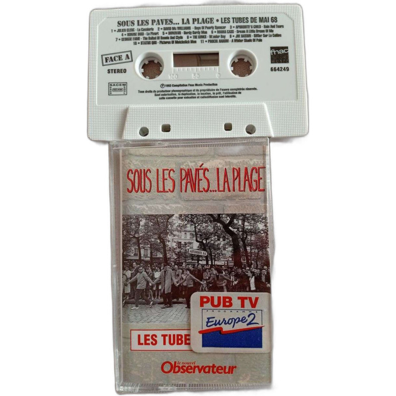K7 Audio - Sous les pavés... la plage - Les tubes de mai 68