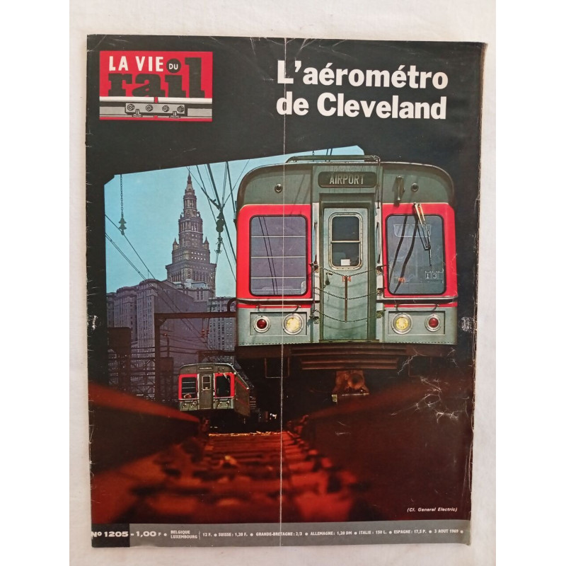 La Vie du Rail N.1205 - aout 1969