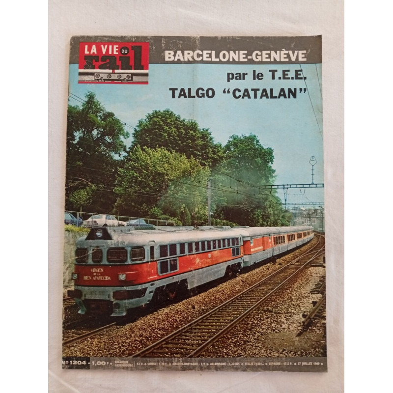 La Vie du Rail N.1204 - juillet 1969