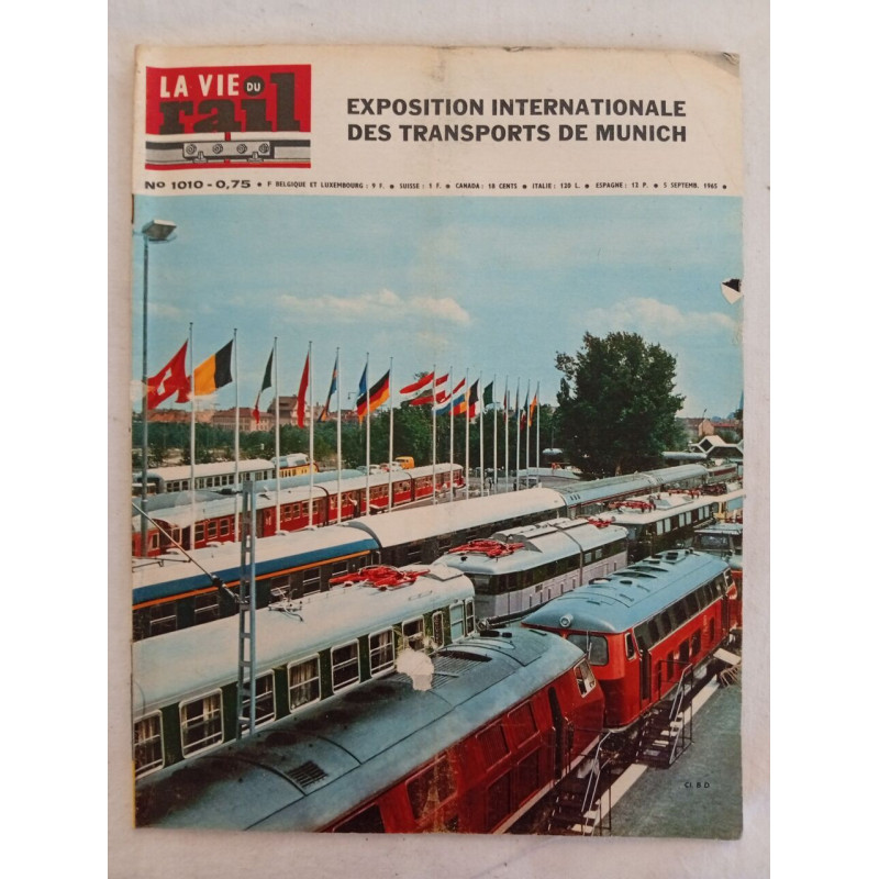 La vie du rail N.1010 - septembre 1965