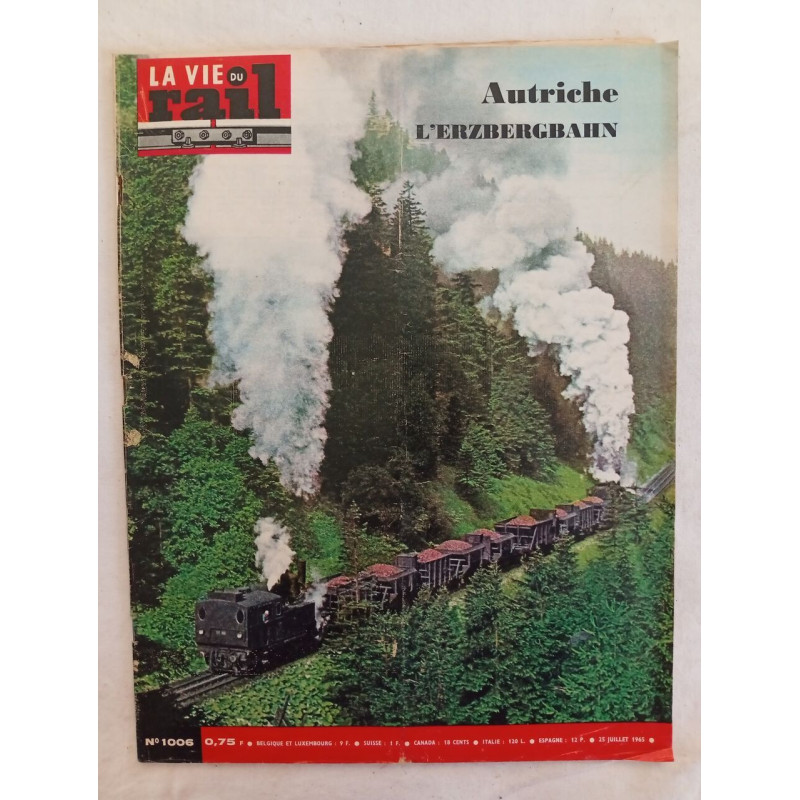La Vie du Rail N.1006 - juillet 1965