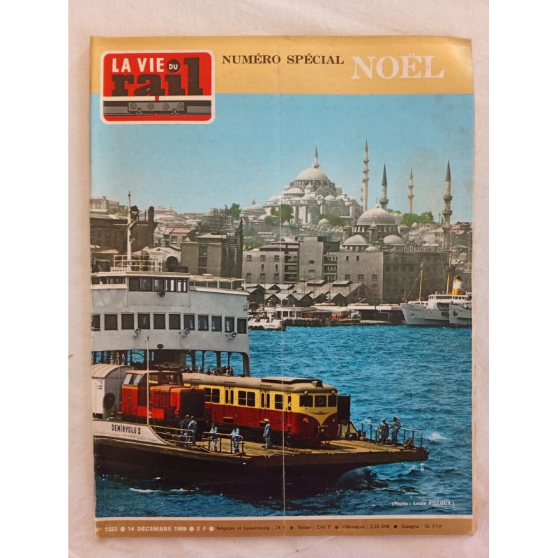 La Vie du rail numéro spécial Noël N.1222 - decembre 1969