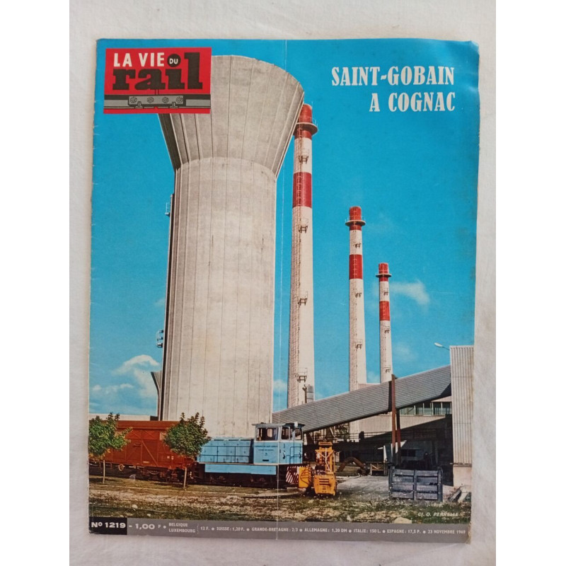 La vie du rail N.1219 - novembre 1969