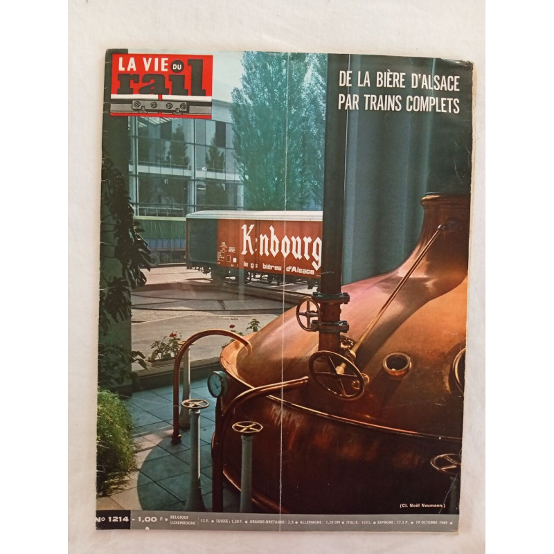 La vie du rail N.1214 - octobre 1969