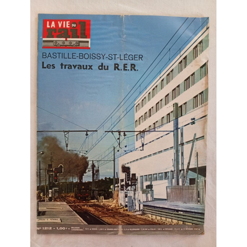 La vie du rail N.1212 - octobre 1969
