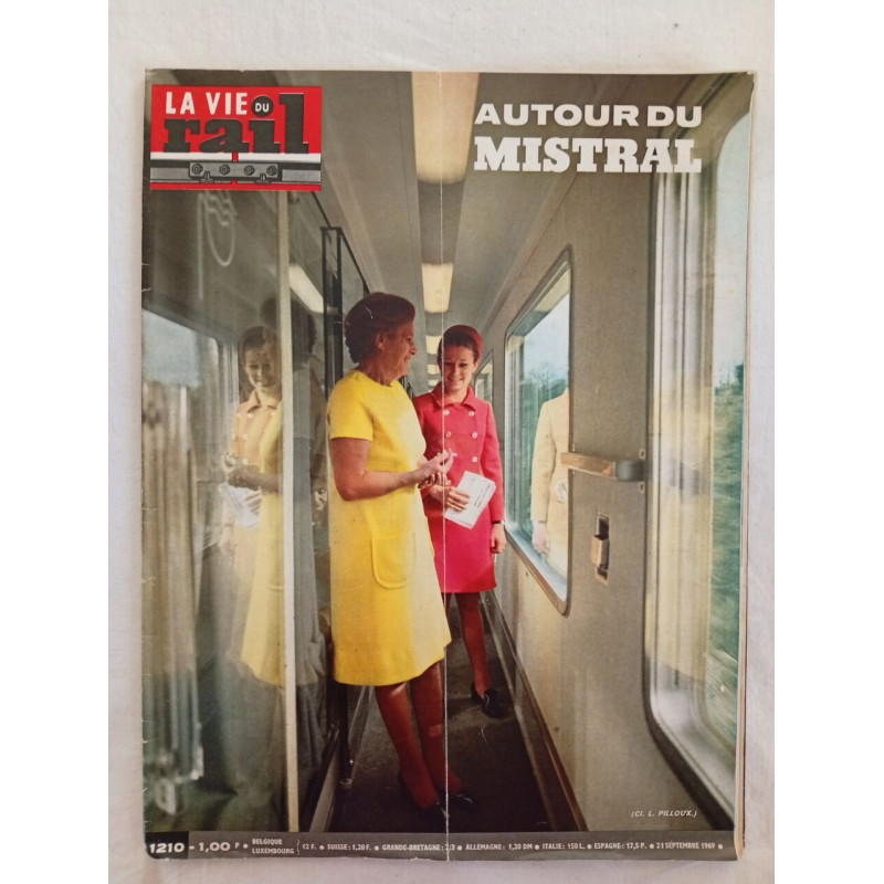 La Vie du Rail N.1210 - septembre 1969