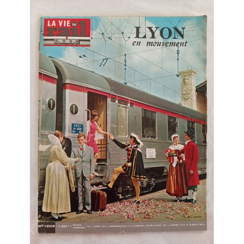La vie du rail N.1203 - juillet 1969