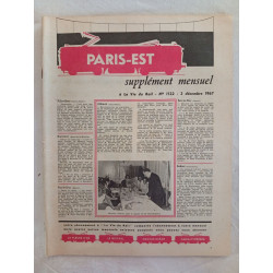 Paris-Est supplément mensuel N.1122 - decembre 1967