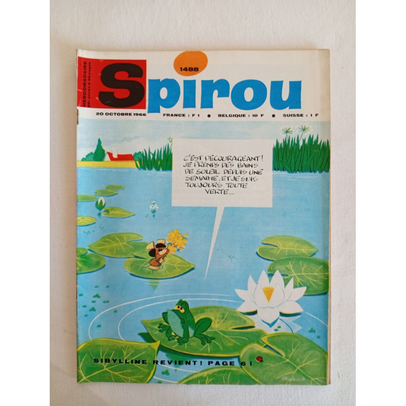Spirou / N°1488 / 20 octobre 1966