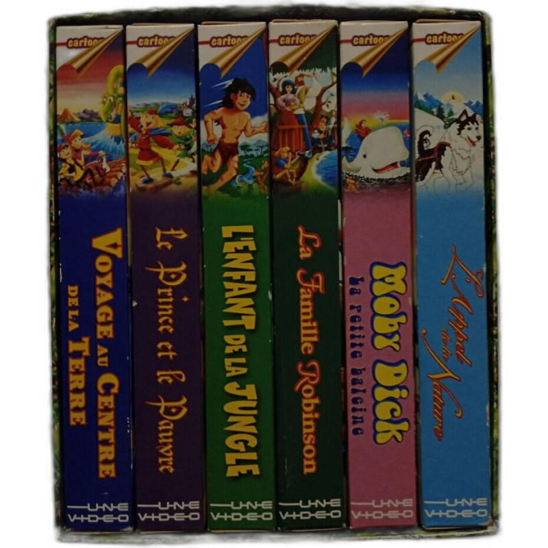 VHS - Voyage au Centre de la Terre Le Prince et le Pauvre L'Enfant...