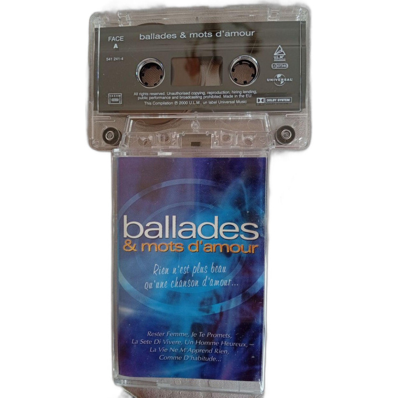 K7 Audio - Ballades et mots d'amour