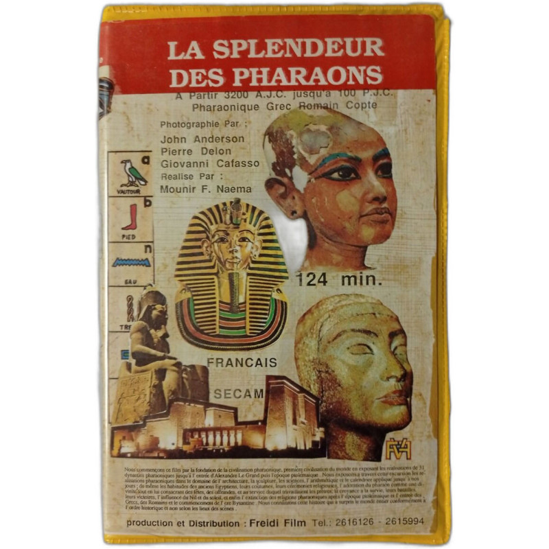 VHS - La splendeur des pharaons