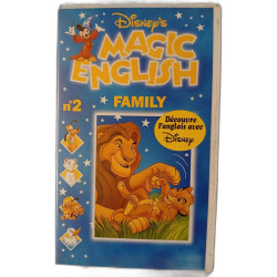 VHS - Disney's Magic English Family