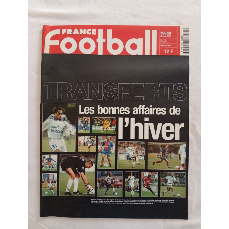 France Football N.2799 - novembre 1999