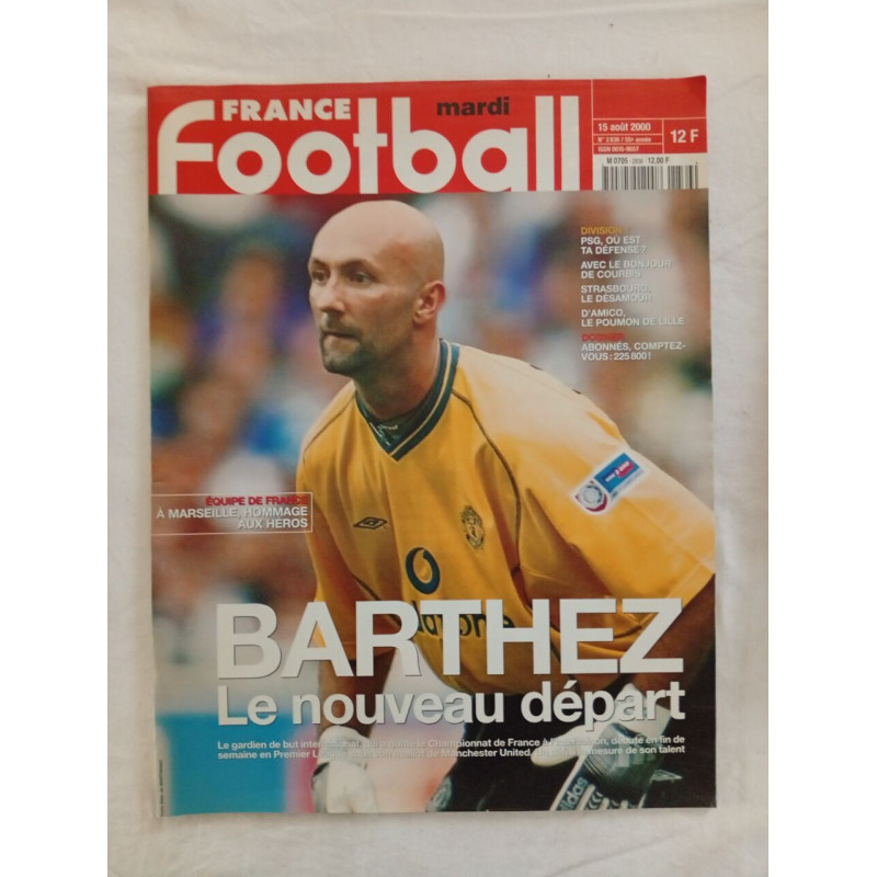 France Football N.2836 - aout 2000