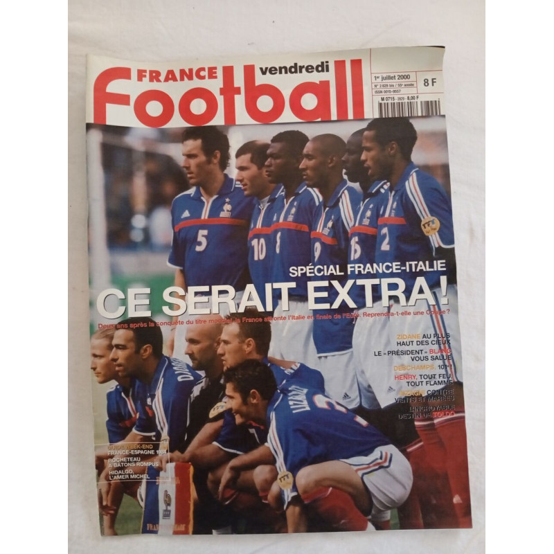 France Football N.2829 bis - juillet 2000