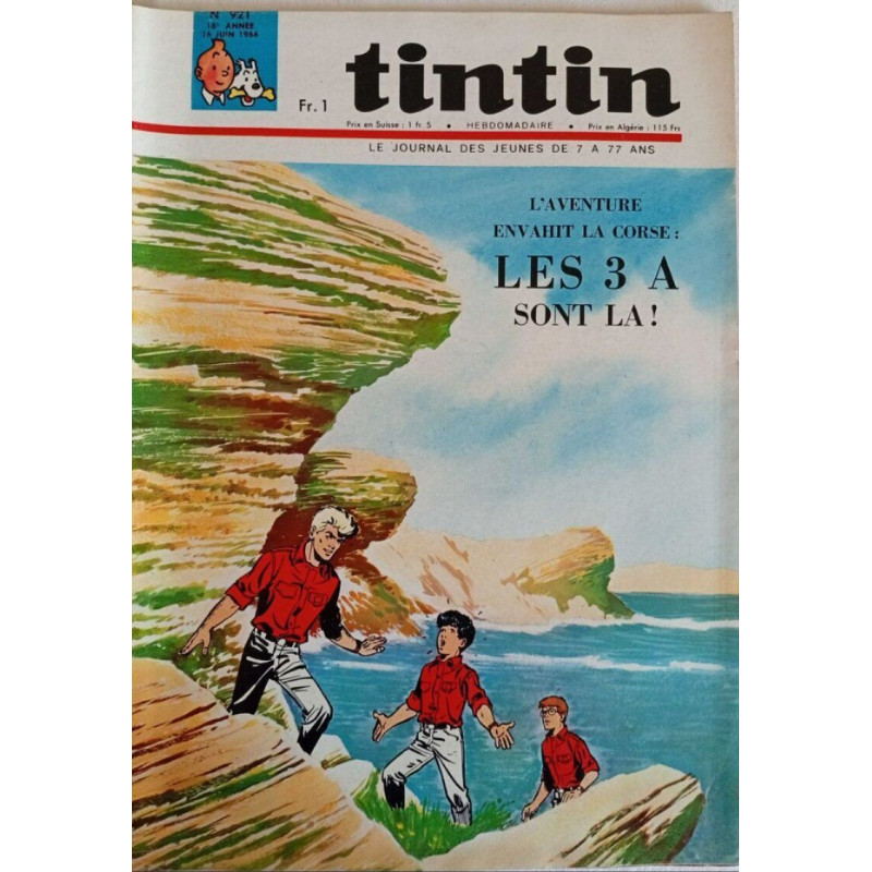 Tintin N.921 - Juin 1966