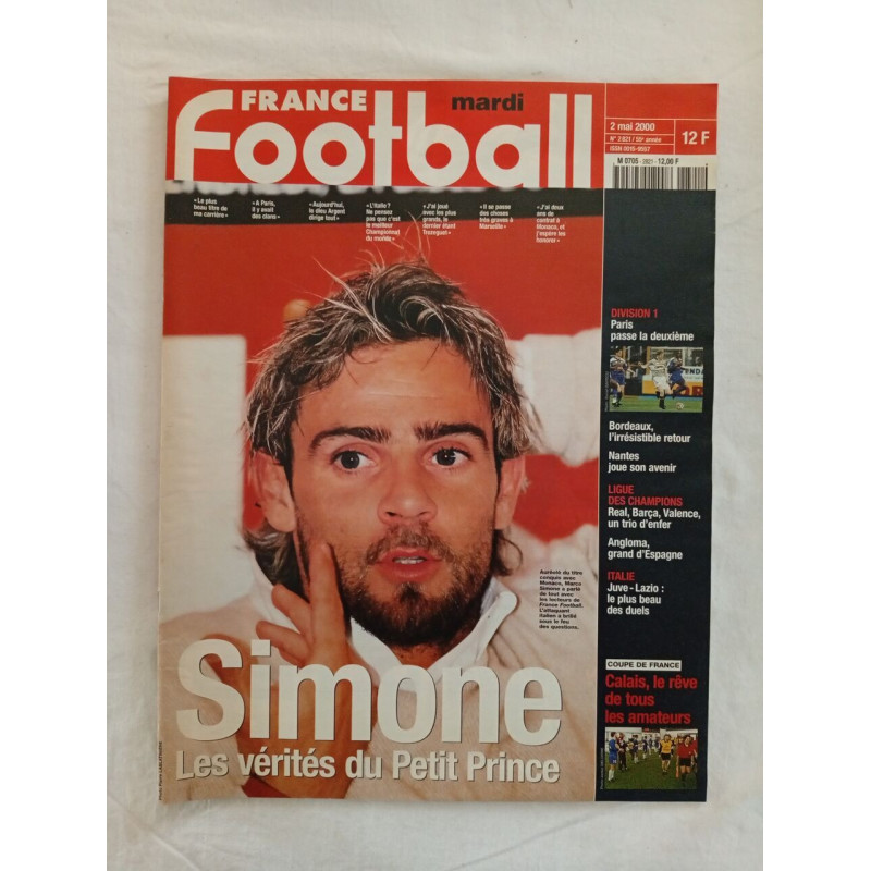 France Football N.2821 - mai 2000