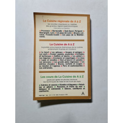 La cuisine de A à Z régionale Provence