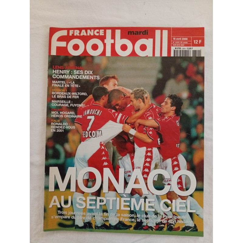 France Football N.2819 - avril 2000