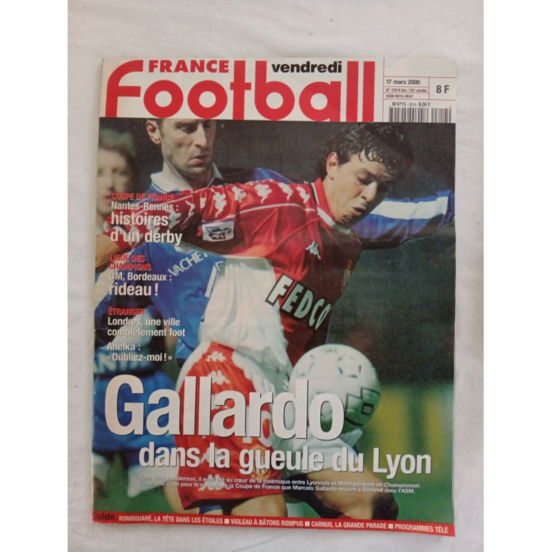 France Football N.2814 bis - mars 2000