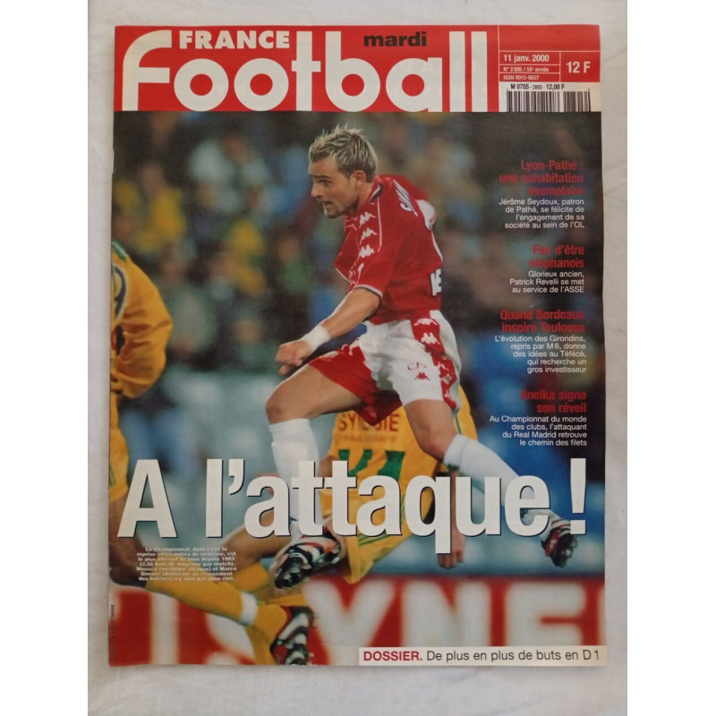 France Football N.2805 - janvier 2000